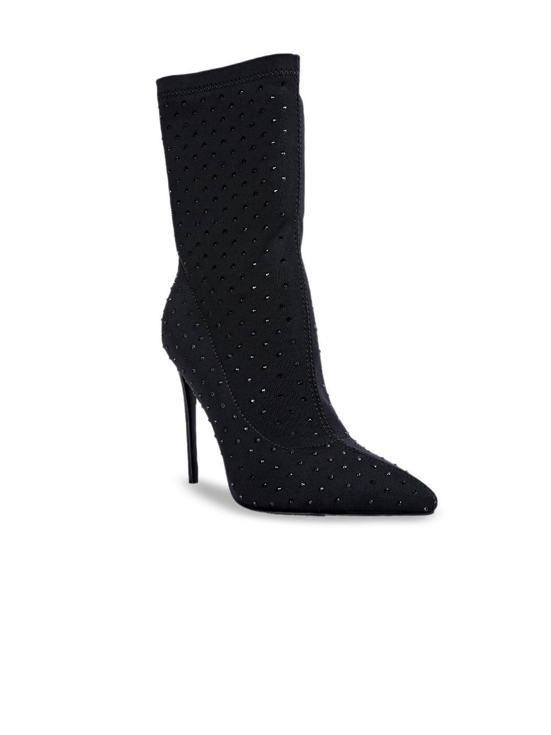 London Rag Women Embellished Stiletto Boots