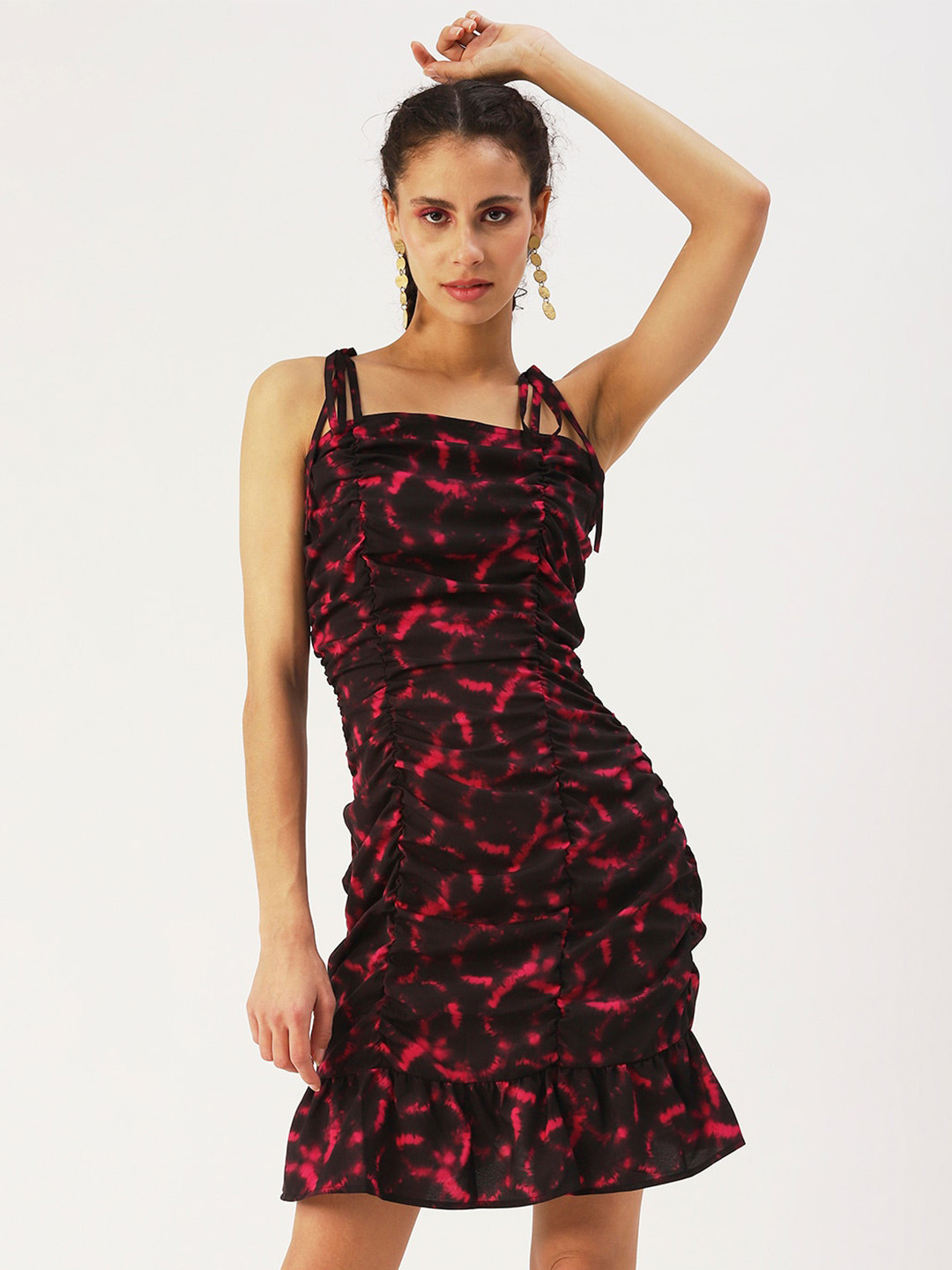 DressBerry Shoulder Strap Sheath Dress