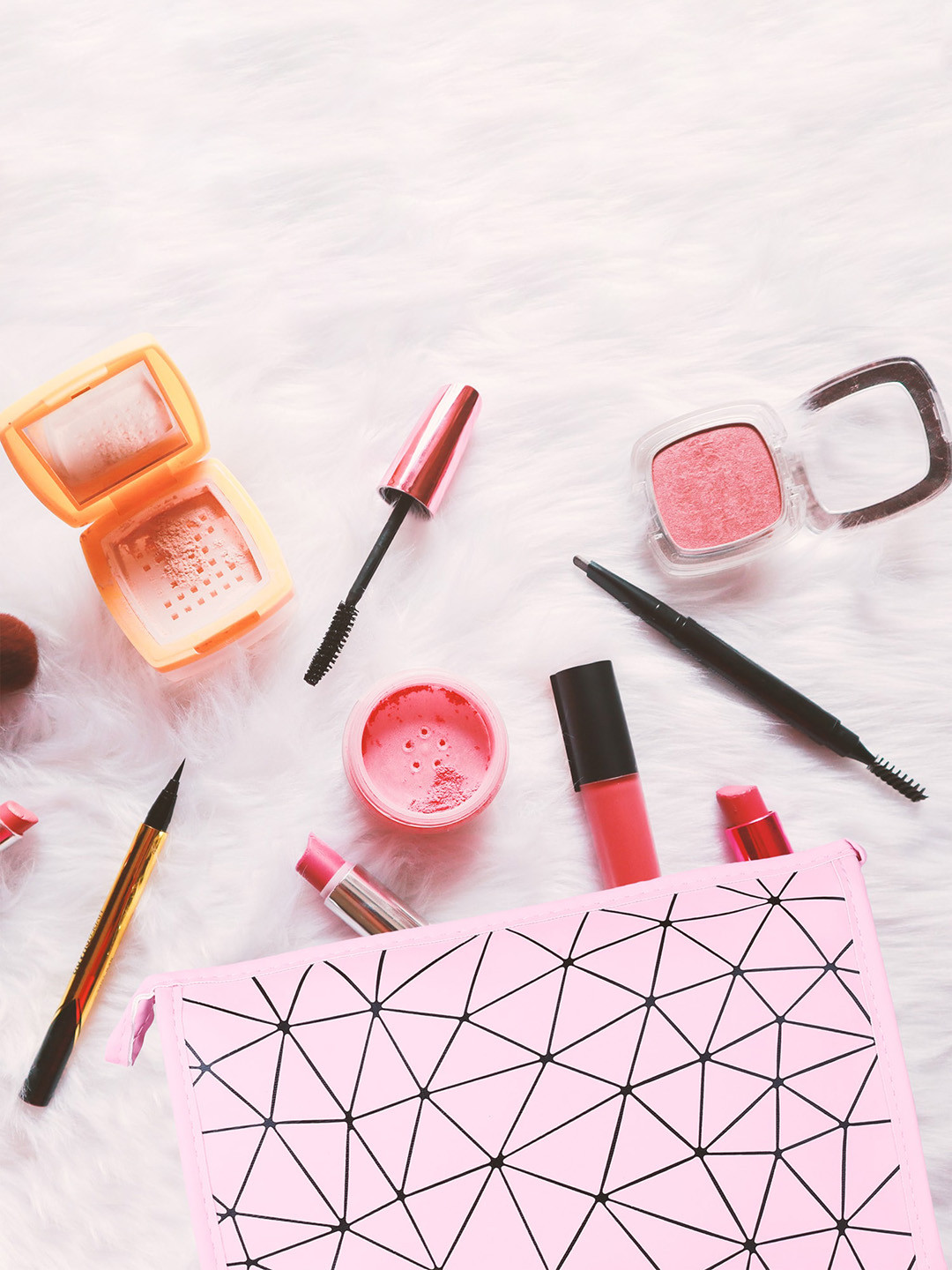 NFI essentials Women Printed Makeup Accessory Pouch