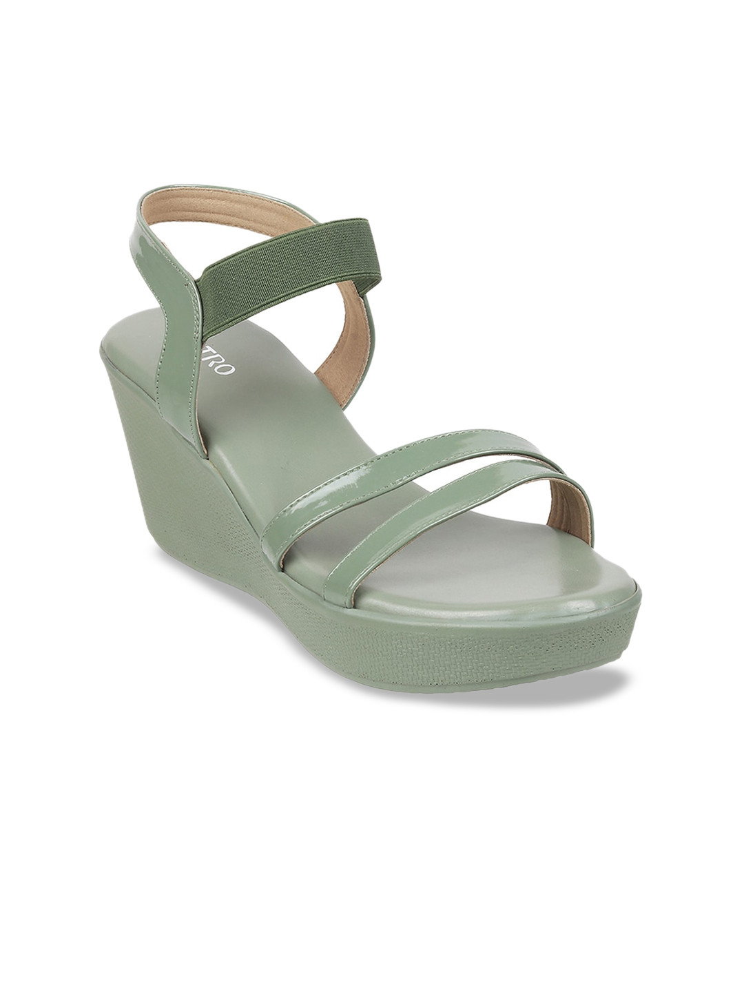 Metro Open-Toe Wedge Heels