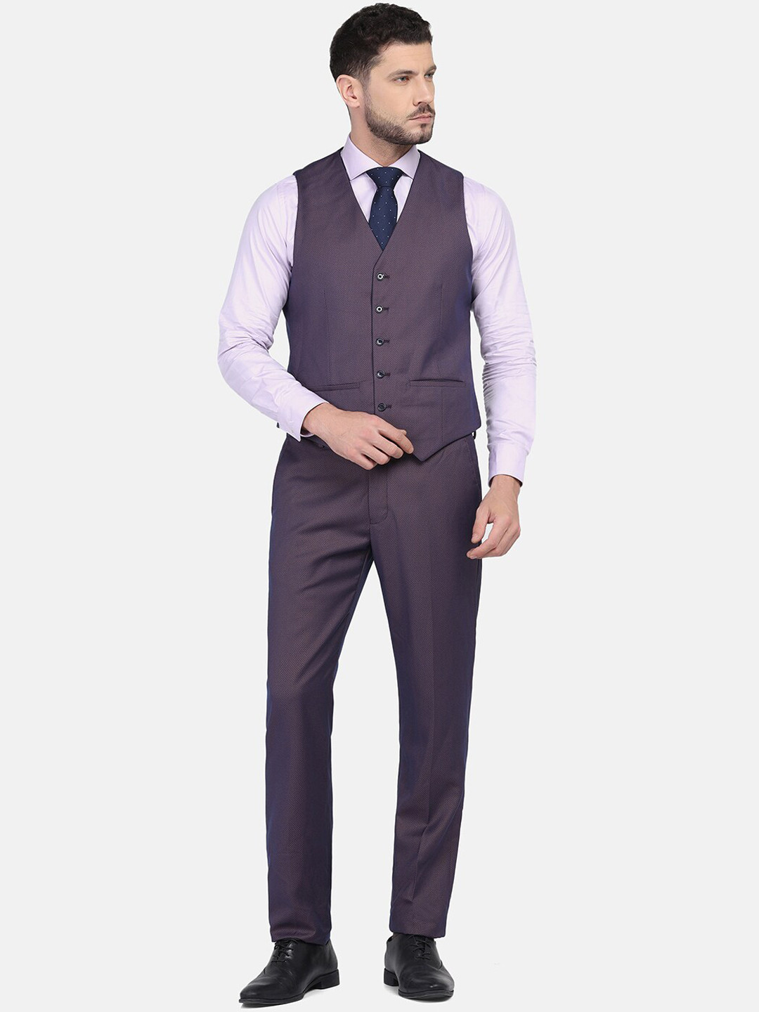 Blackberrys Sedra 4 Pcs Multitude 6X Textured Formal Suit