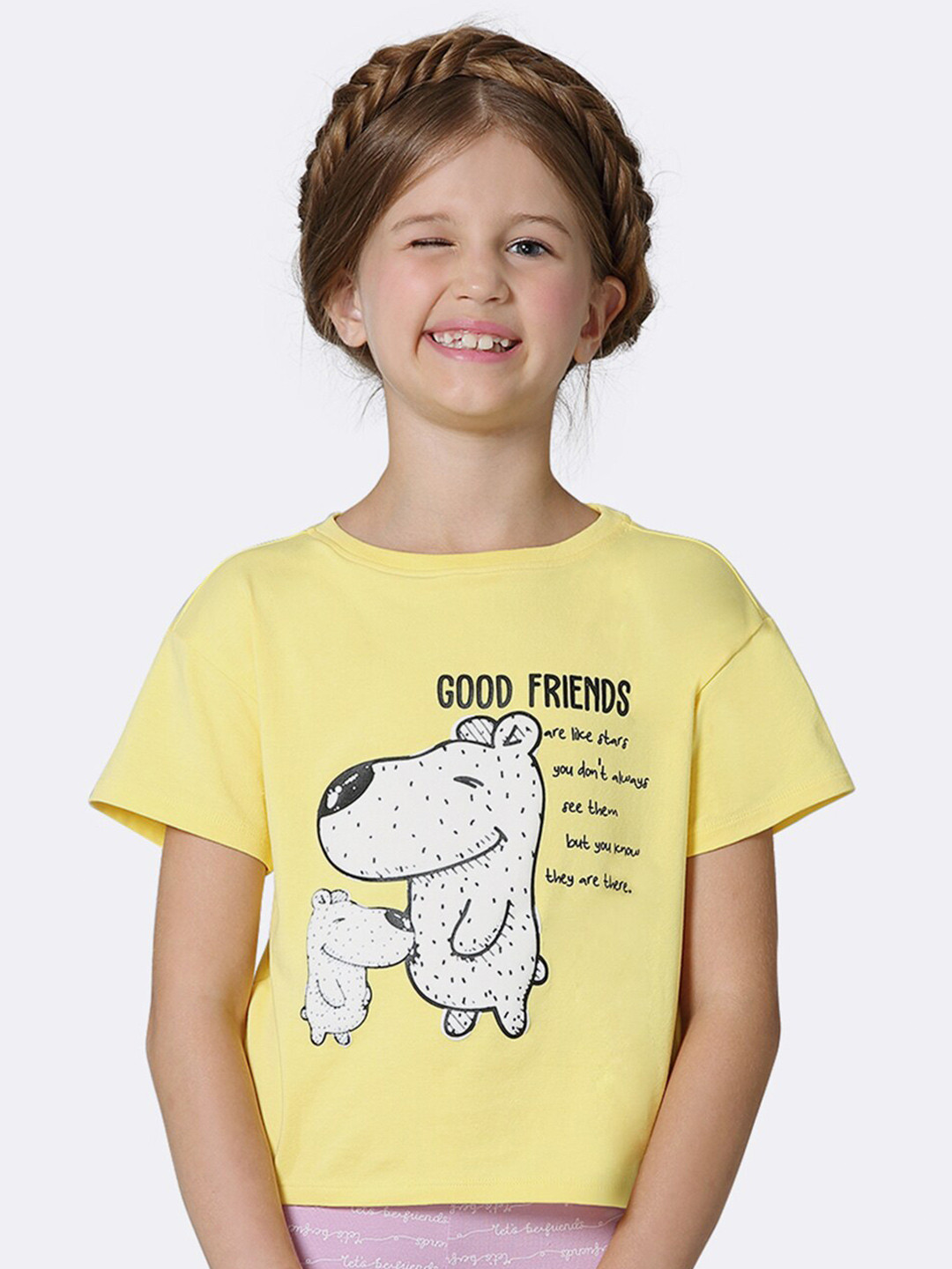 Van Heusen Girls Snap Dragon Ultra Soft Crew Neck T-Shirt