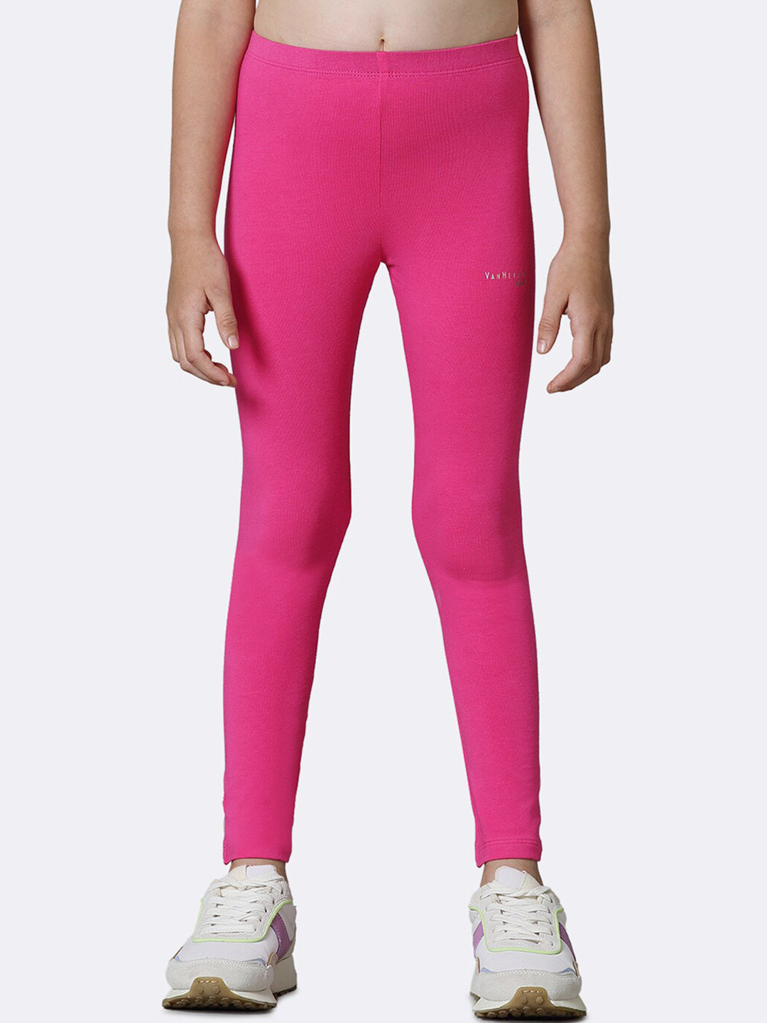 Van Heusen Girls Pink Yarrow Power Plus Super Soft Leggings