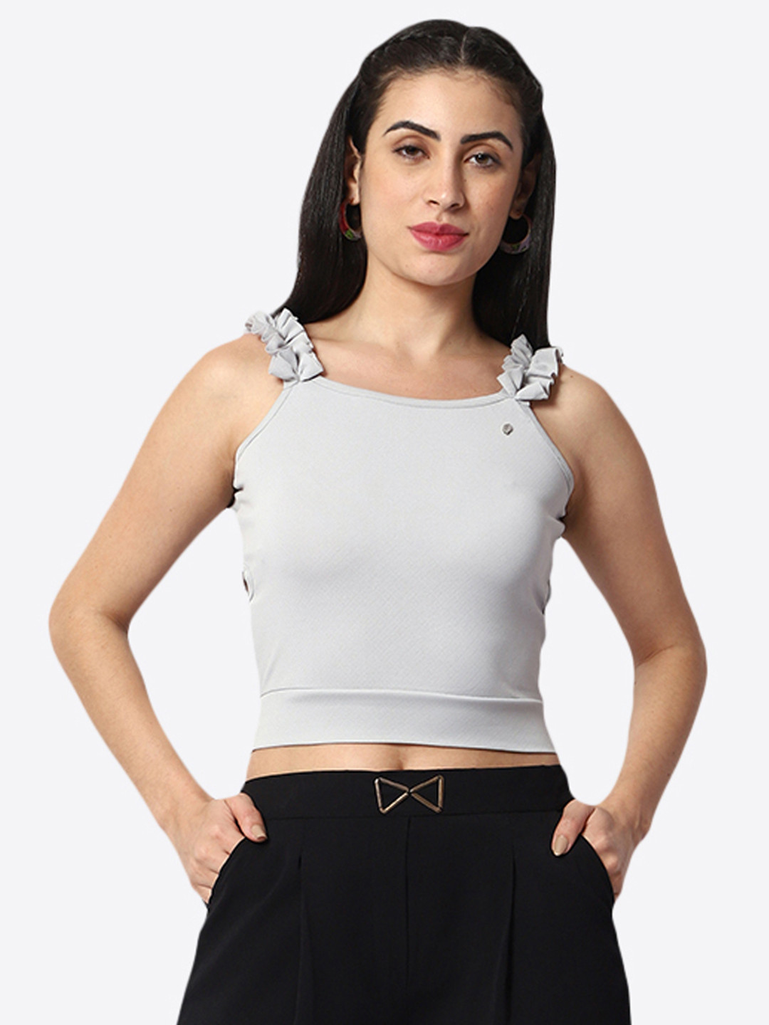 Prettify Sleeveless Crop Top