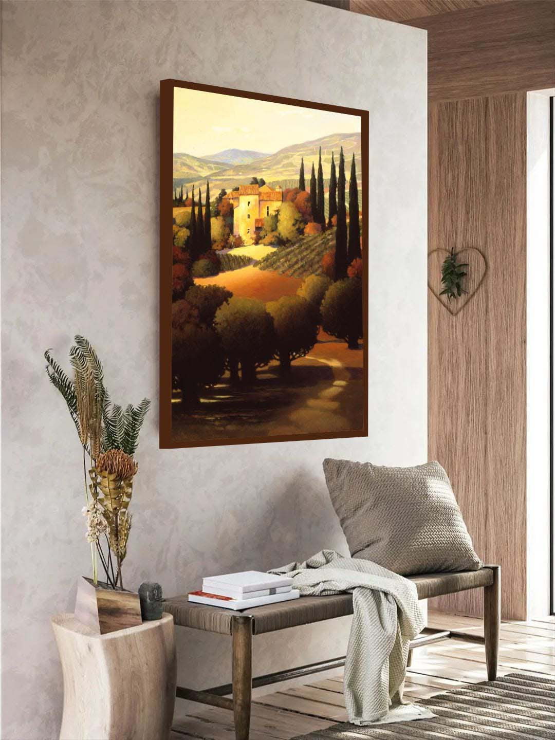 The Art House Abstract Painting Canvas Wall Rectangle Paintings Wall Art-30 x 20In
