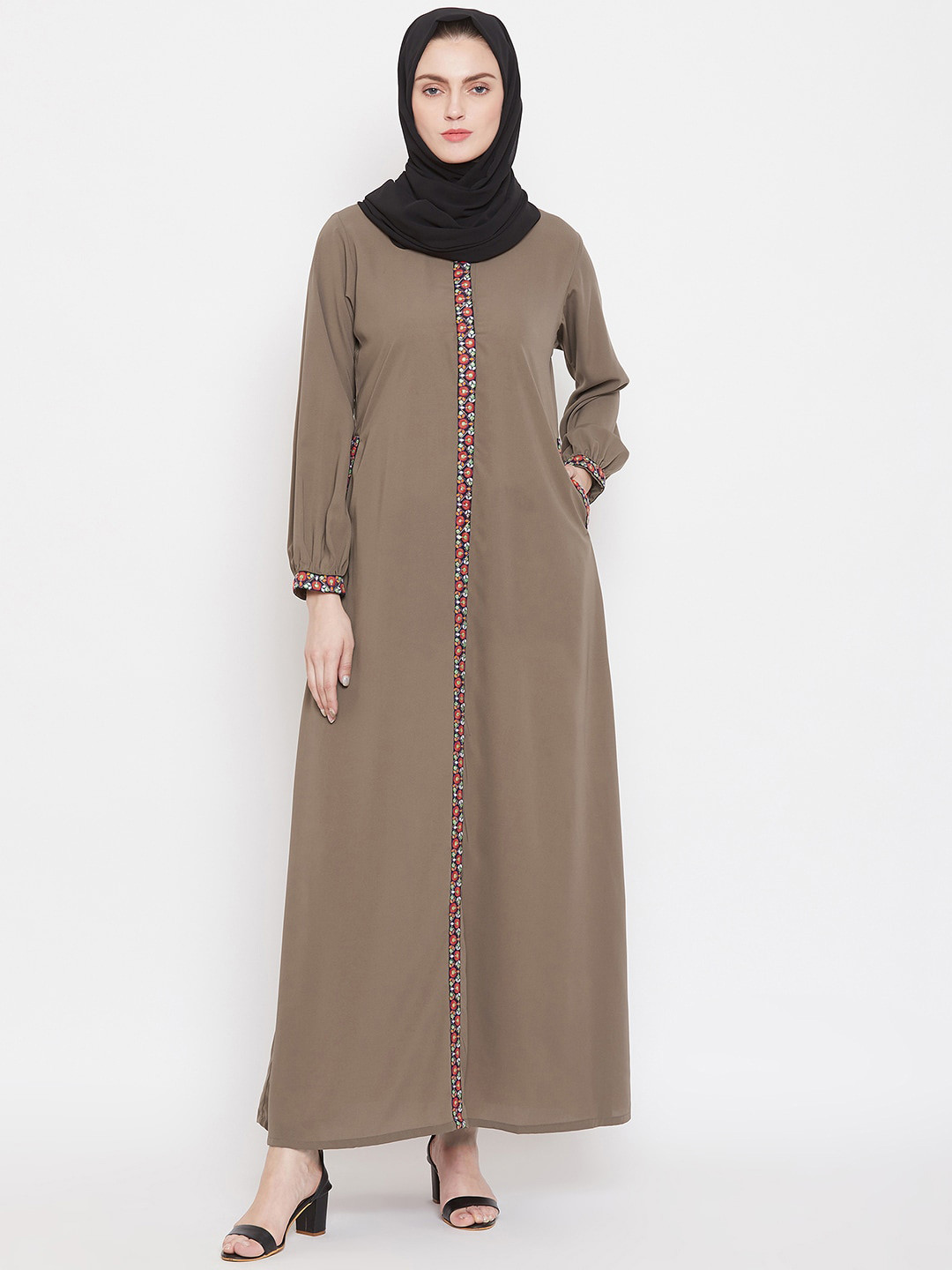NABIA Printed Abaya Burqas