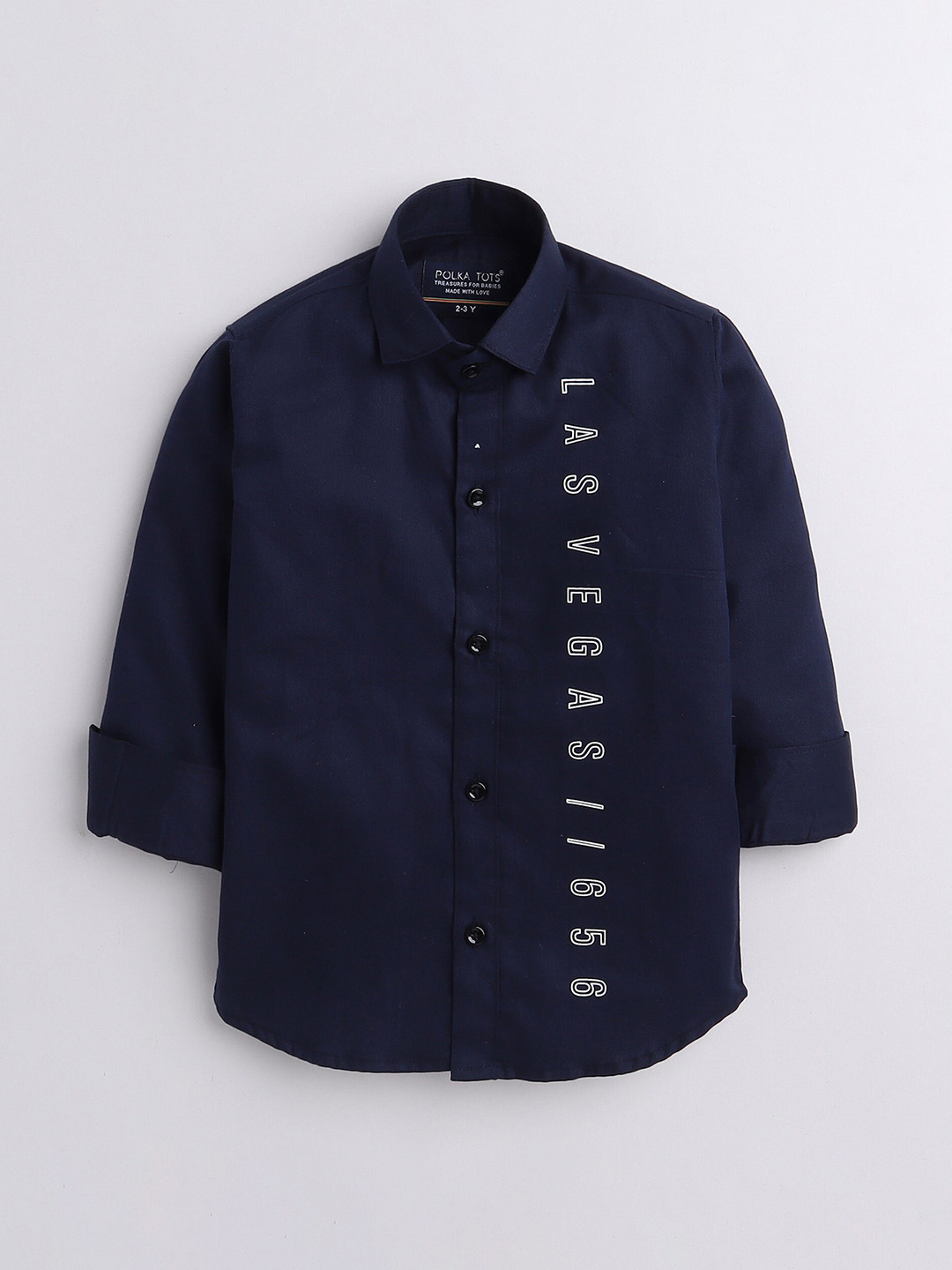 Polka Tots Boys Classic Cotton Casual Shirt