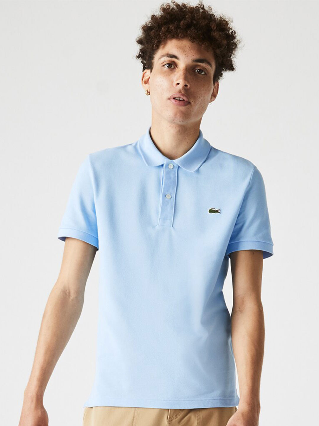 Lacoste Men Polo Collar Slim Fit T-shirt