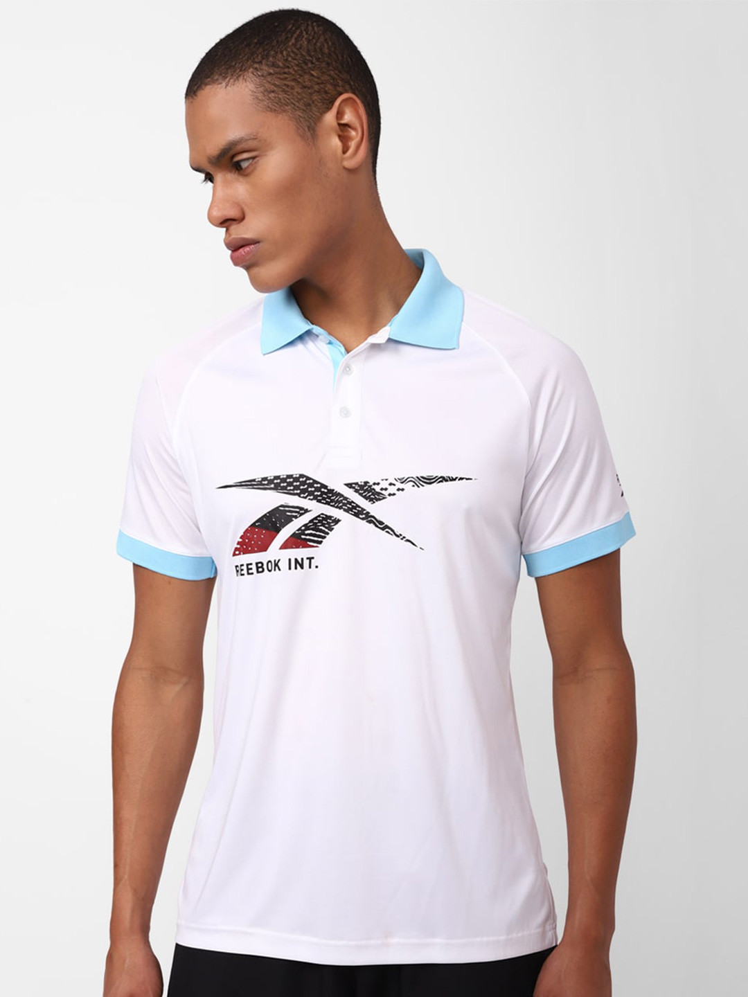 Reebok Men Training Rbk SP Polo Collar T-shirt