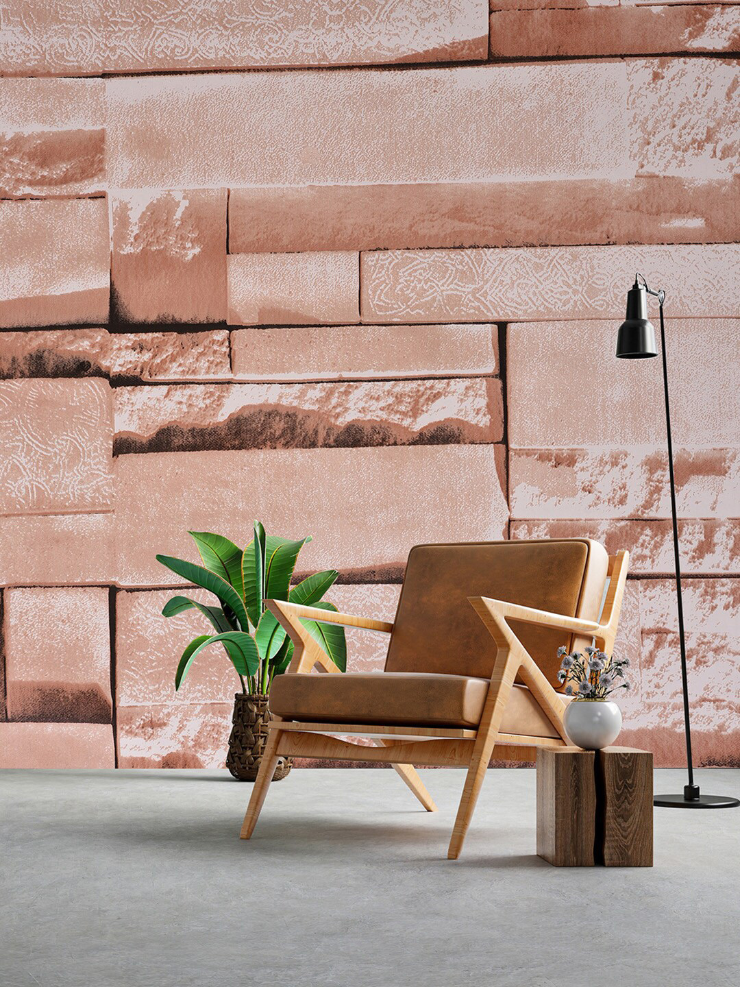 Bonhomie Wallopedia Printed Decorative Wall Sticker