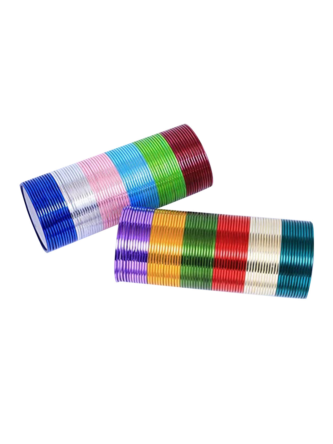 Jewar Mandi Set Of 2 144-Pcs Gold-Plated Bangle Set