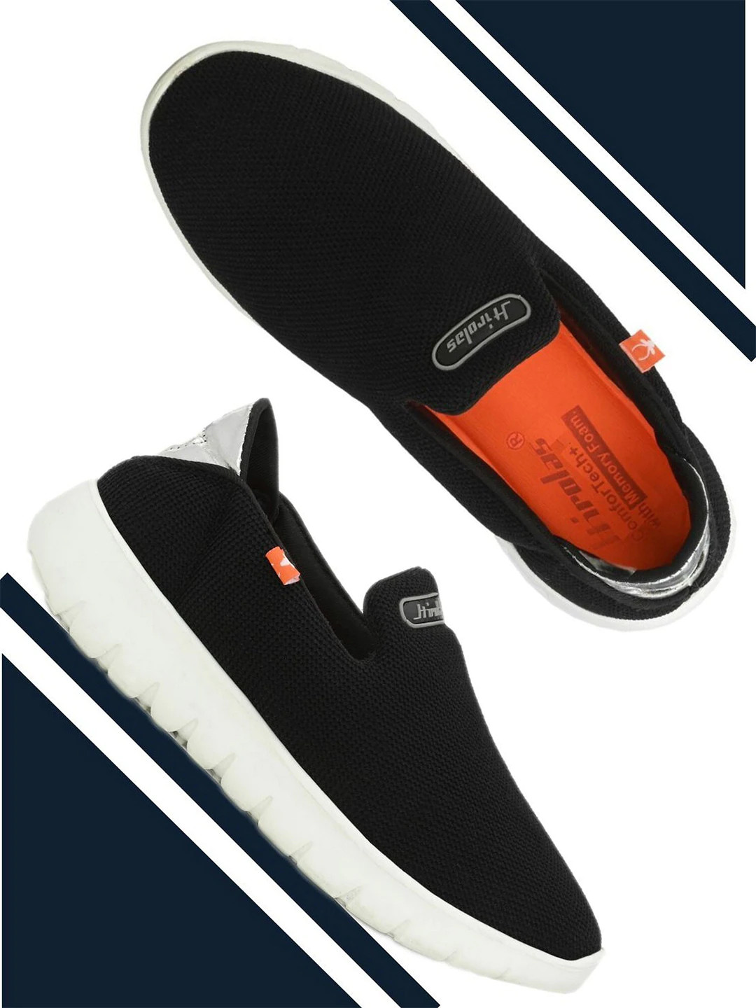 HIROLAS Women Mesh Memory Foam Walking Shoes