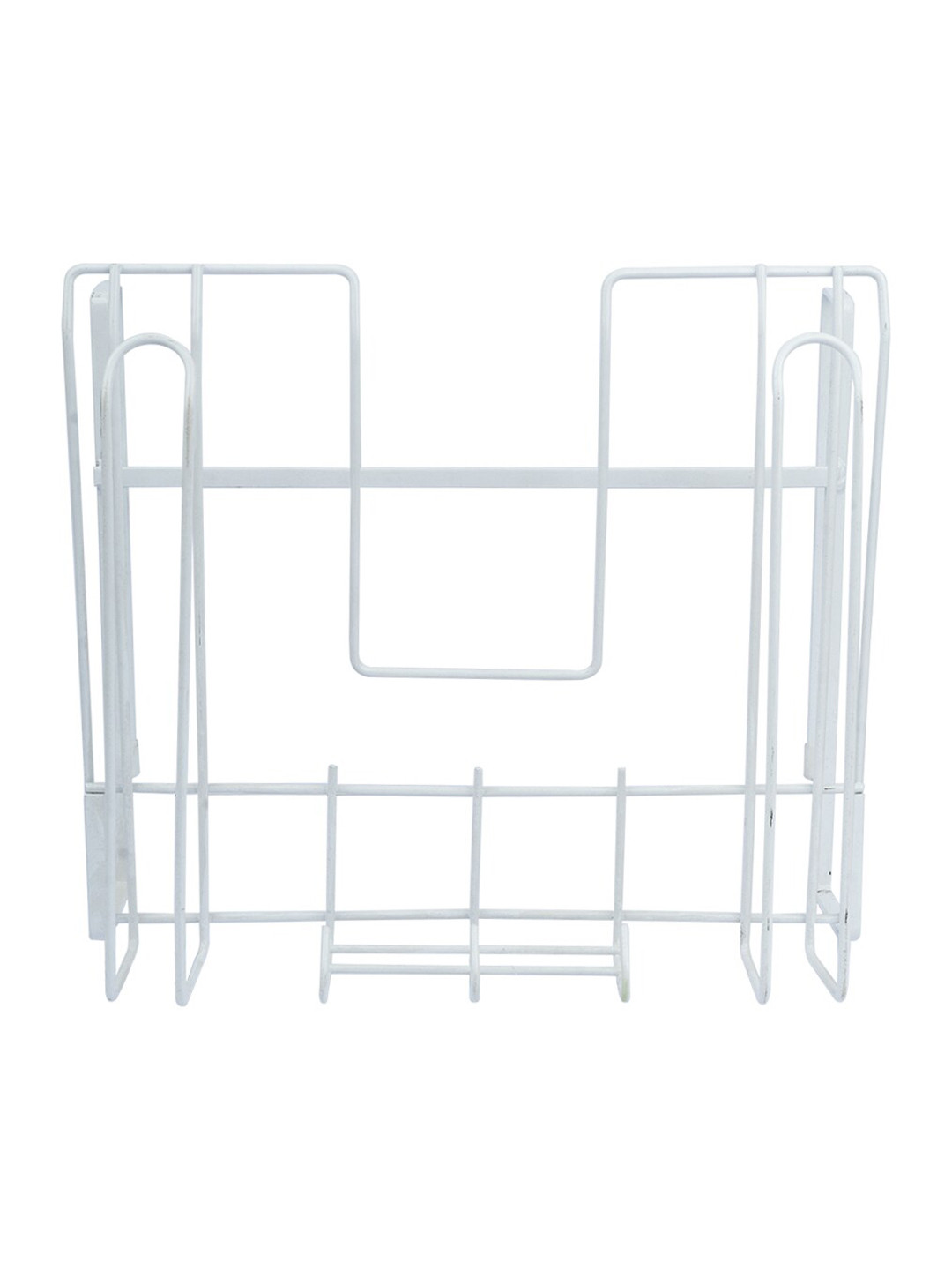 MARKET99 White Multi Purpose Adjustable Kitchen Organizer