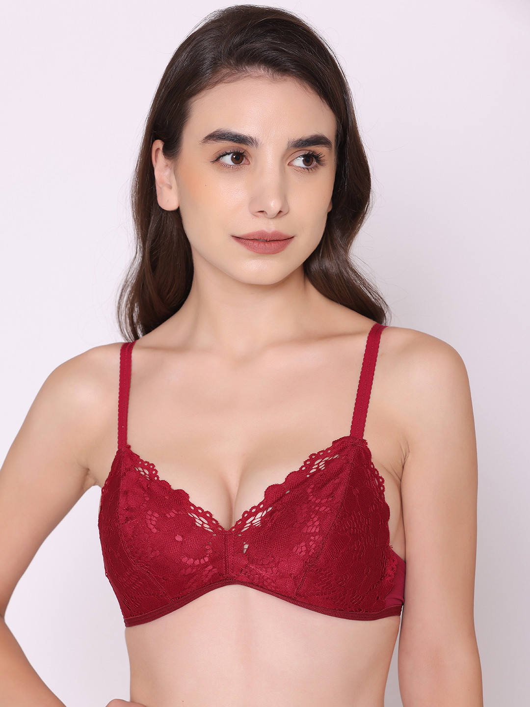 Treasure chest Woman Verve Non Padded Non Wired Daily Wear Lace Bra