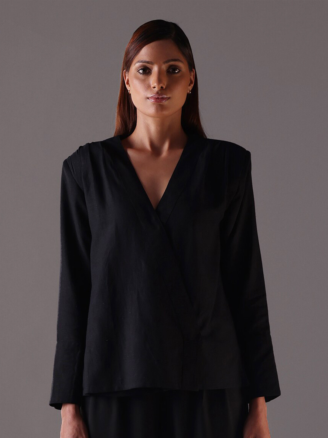 KLAS NOBL Solid Linen Top