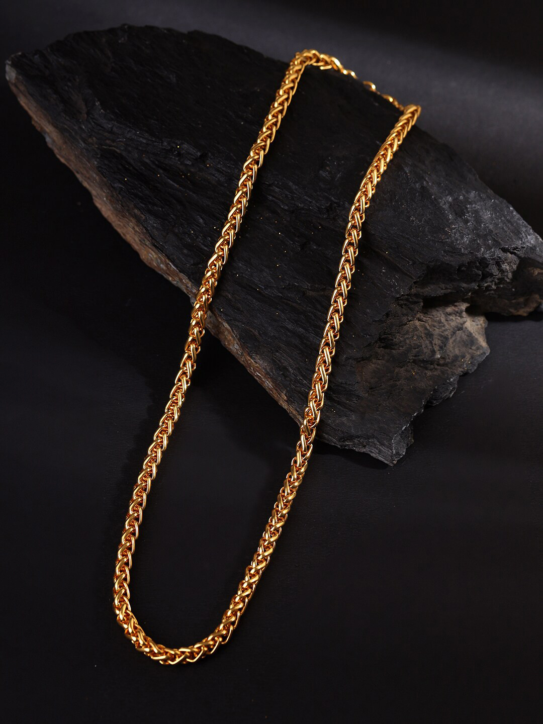 VIRAASI Men Gold-Plated Statement Chain