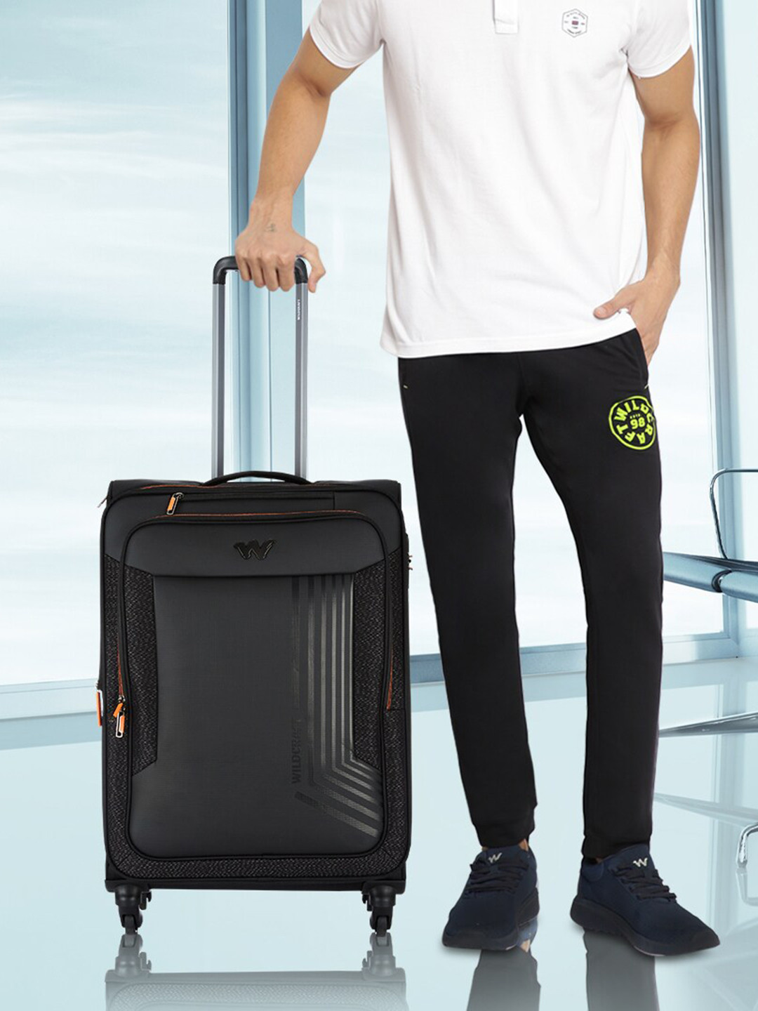 Wildcraft Apollo Soft-Sided Large Trolley Bag