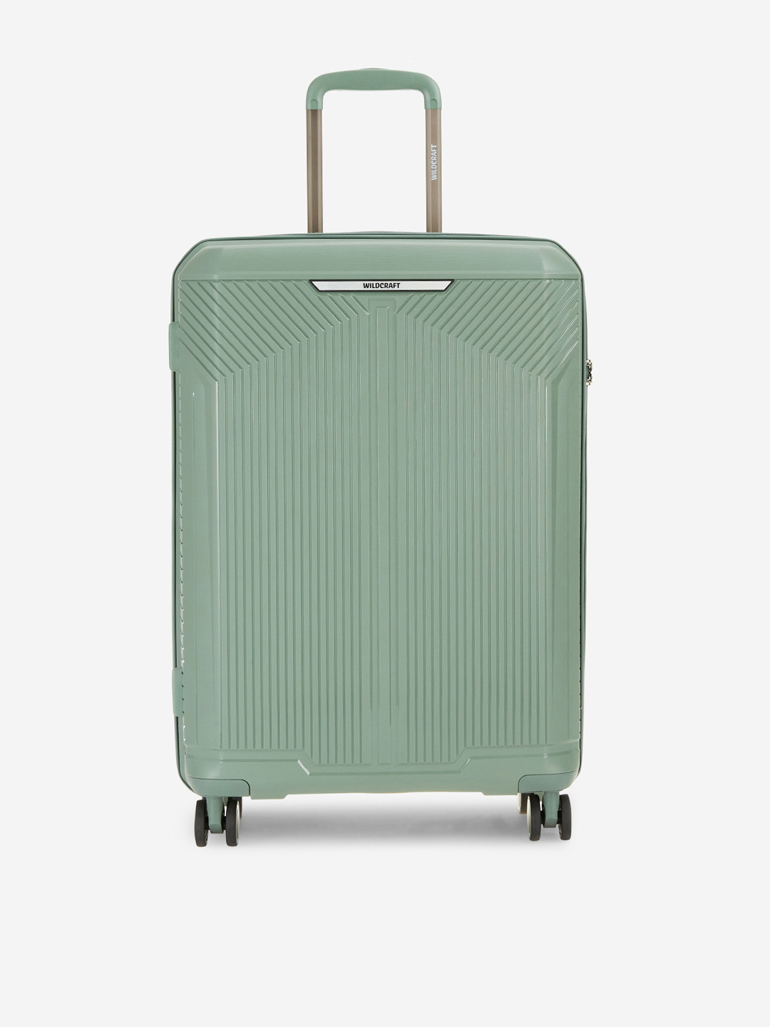 Wildcraft Zeus Textured Hard-Sided Medium Trolley Duffle Bag