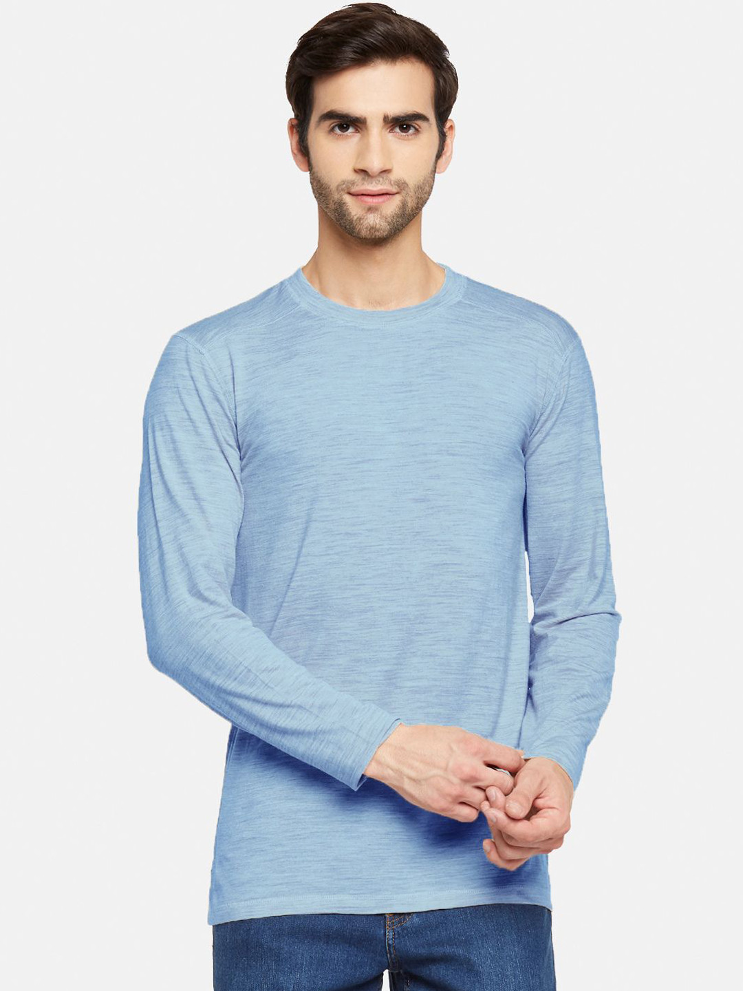 Kosha Men's Merino Wool & Bamboo Lightweight Heat Retention Thermal Top