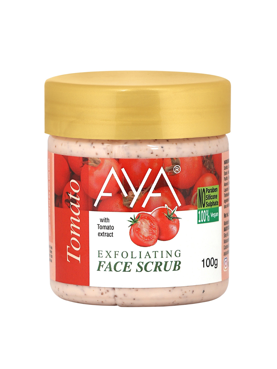 AYA Tomato Exfoliating Face Scrub 100 ml