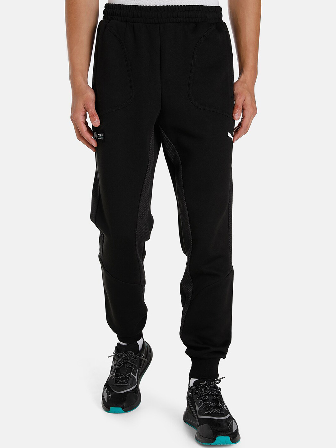 PUMA Motorsport AMG Petronas Men Regular Fit Cotton Joggers