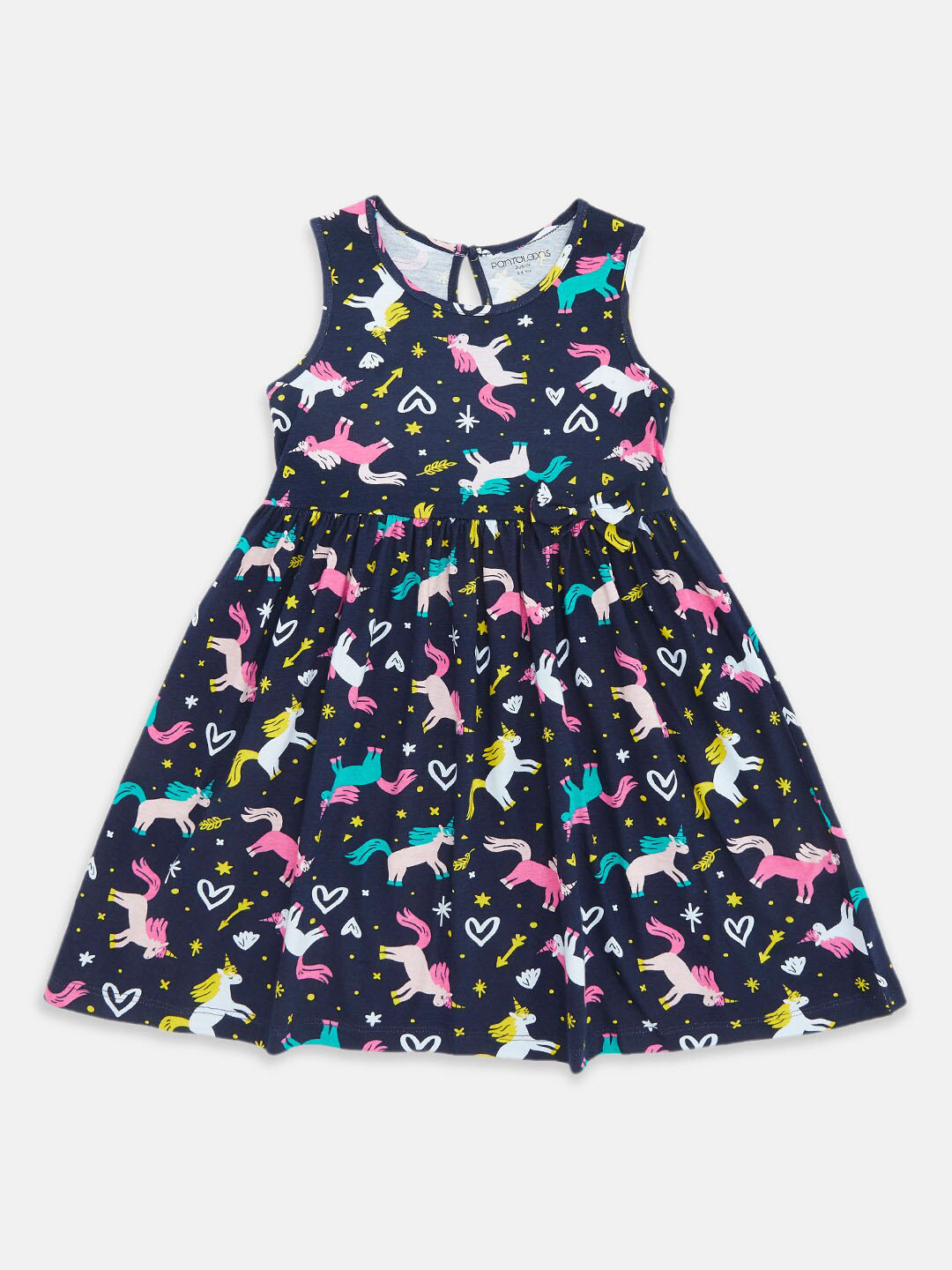 Pantaloons Junior Fit and Flare Cotton Dress