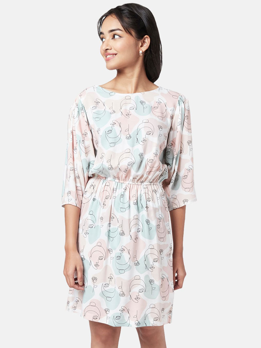 YU by Pantaloons Conversational Printed Dress