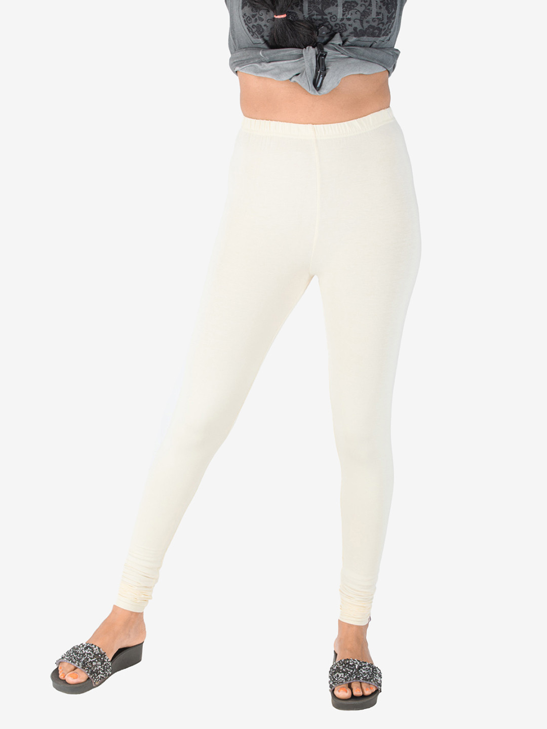 indian flower Women Churidar Length Leggings