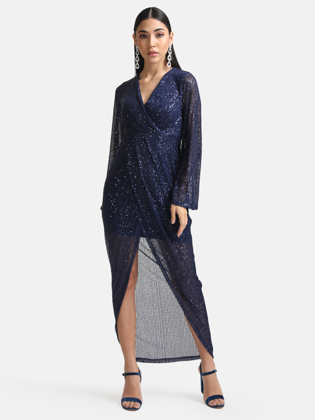 Kazo Embellished Maxi Maxi Dress