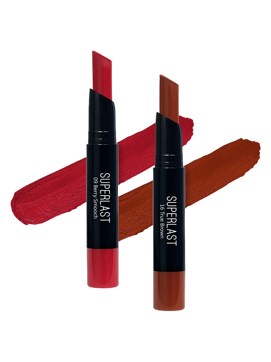 ME-ON Set of 2 Superlast Matte Lipstick - Shade 09 & 16