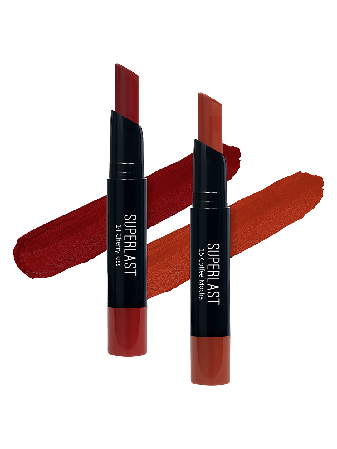ME-ON Set of 2 Superlast Matte Lipstick - Shade 14 & 15