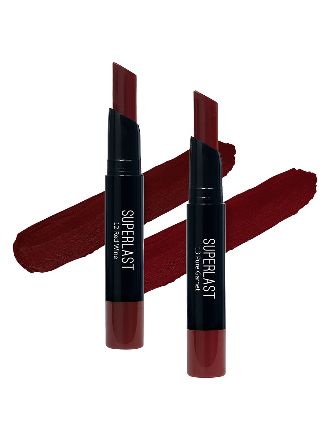 ME-ON Set of 2 Superlast Matte Lipstick -Shade 12 & 13
