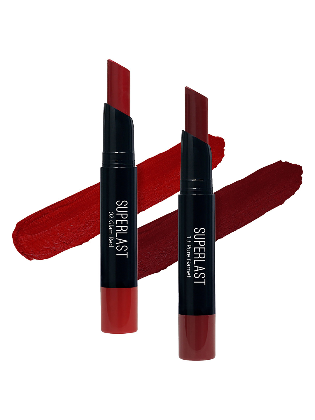 ME-ON Set of 2 Superlast Matte Lipstick - Shade 02 & 13