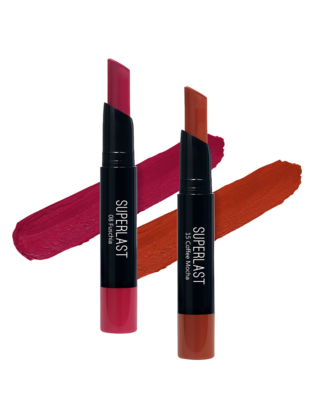 ME-ON Set of 2 Superlast Matte Lipstick - Shade 08 & 15