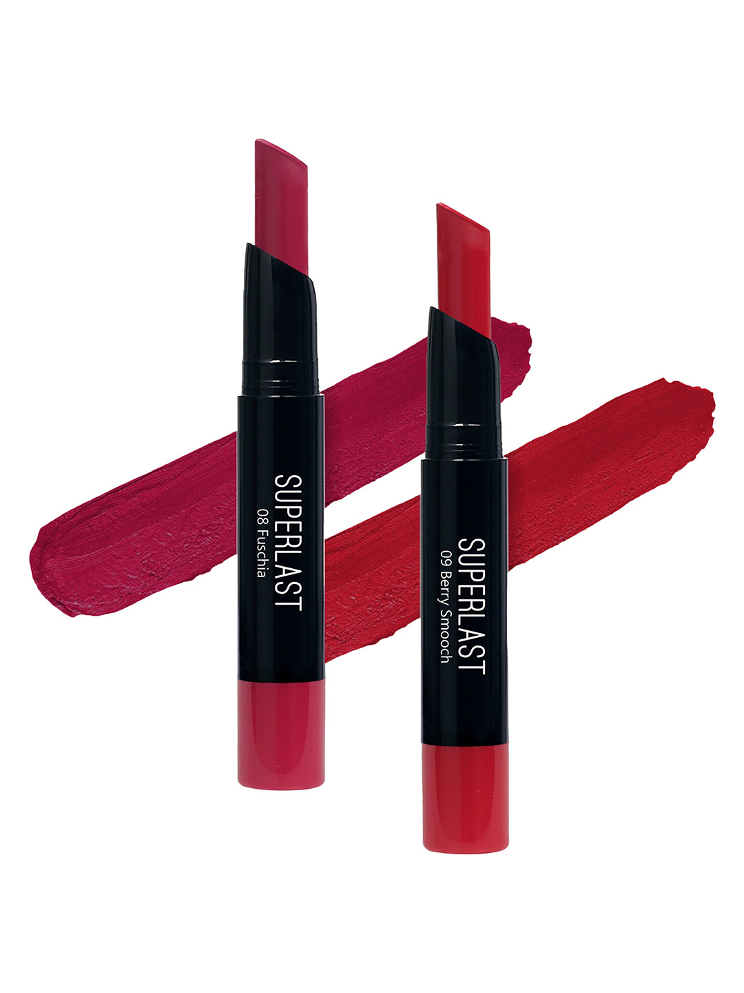 ME-ON Set of 2 Superlast Matte Lipstick - Shade 08 & 09