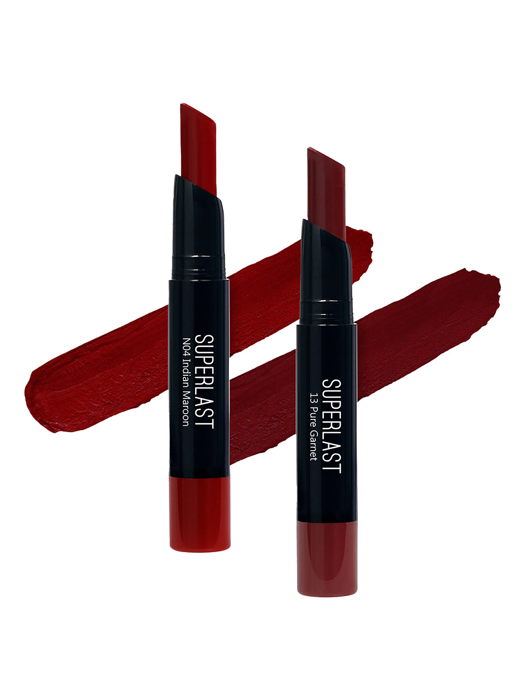 ME-ON Set of 2 Superlast Matte Lipstick - Shade 04 & 13