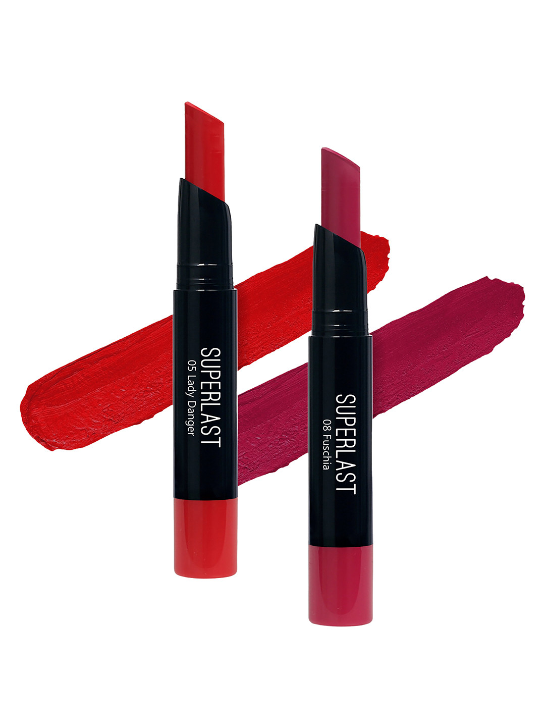 ME-ON Set of 2 Superlast Matte Lipstick - Shade 5 & 8