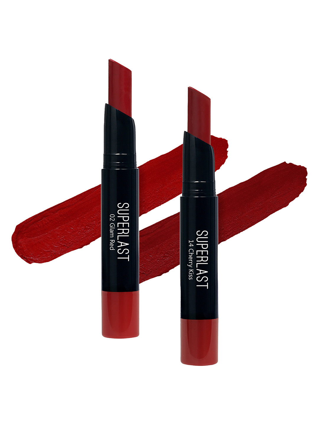 ME-ON Set of 2 Superlast Matte Lipstick - Shade 02 & 14
