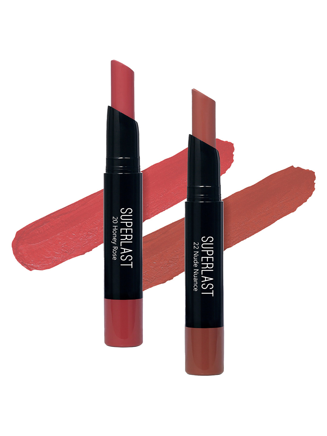 ME-ON Set of 2 Superlast Matte Lipstick - Shade 20 & 22