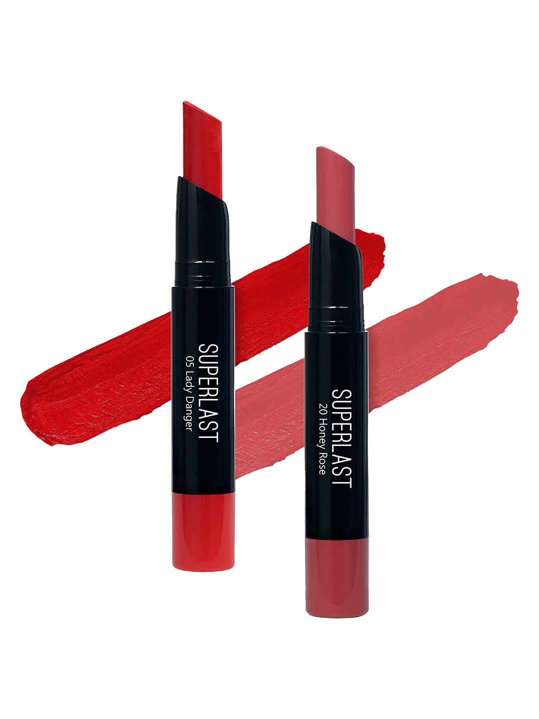 ME-ON Set of 2 Superlast Matte Lipstick - Shade 5 & 20