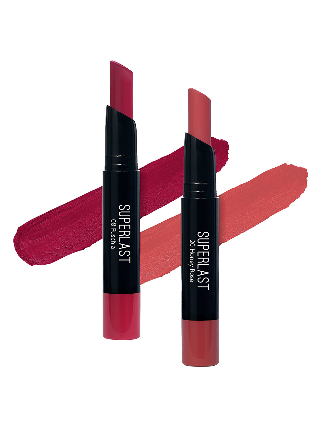 ME-ON Set of 2 Superlast Matte Lipstick - Shade 8 & 20