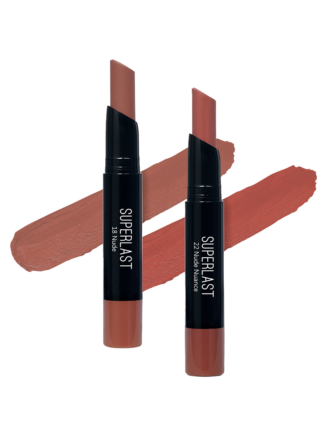 ME-ON Set of 2 Superlast Matte Lipstick - Shade 18 & 22