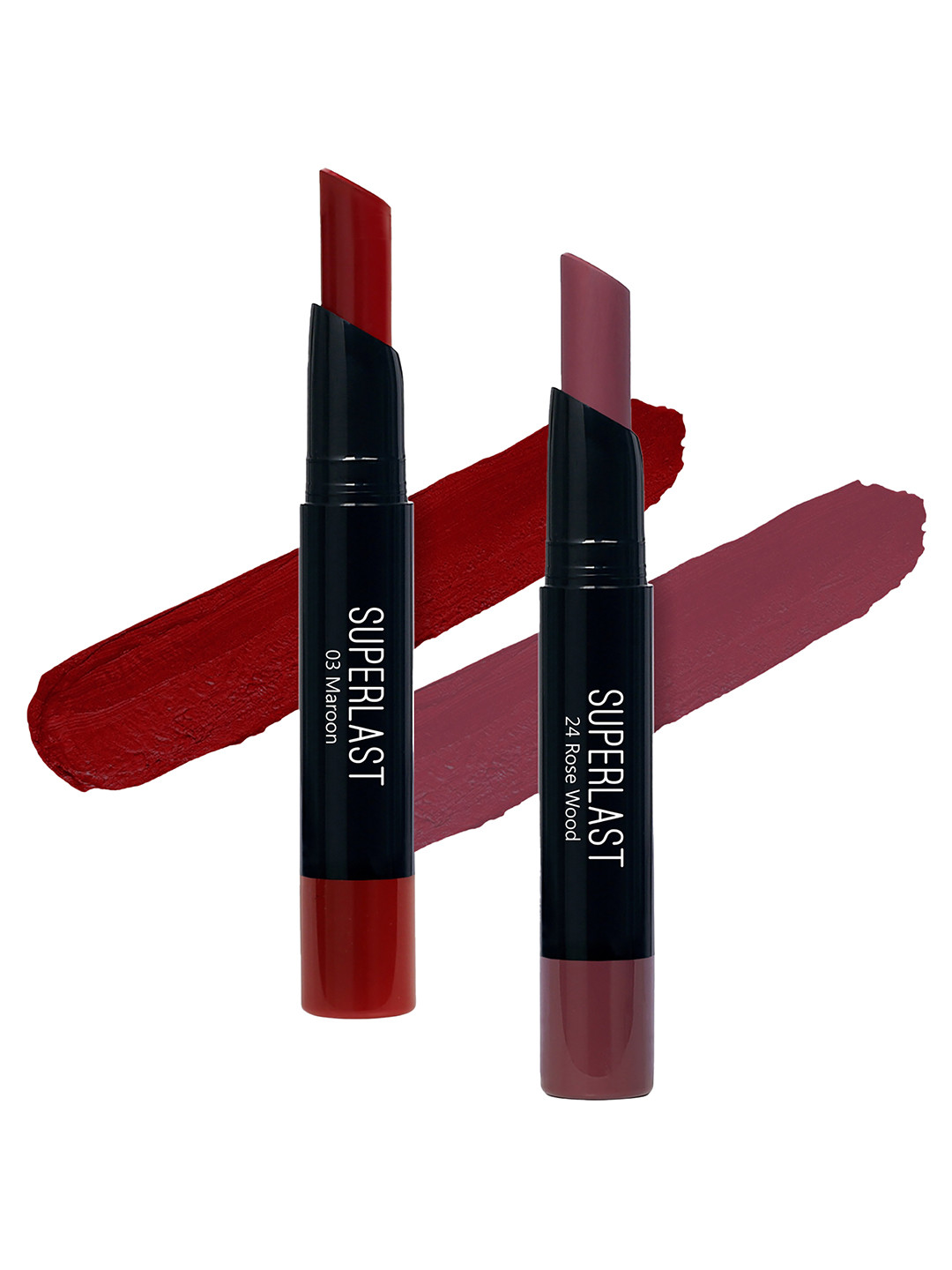 ME-ON Set of 2 Superlast Matte Lipstick - Shade 3 & 24