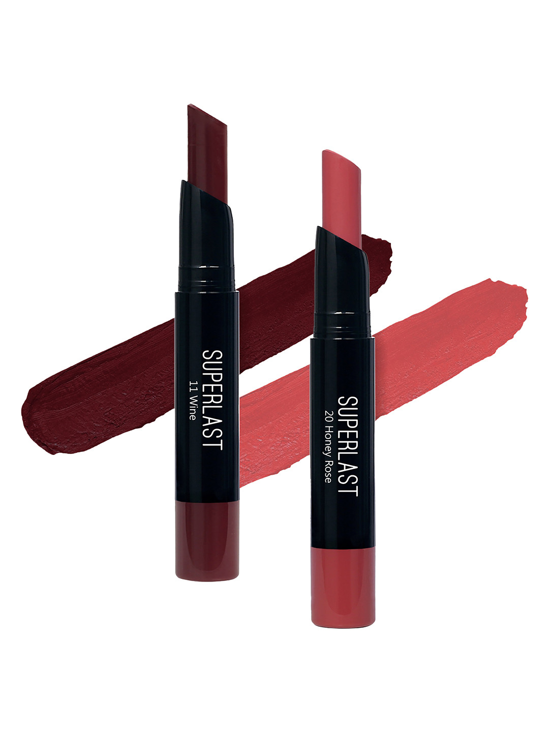 ME-ON Set of 2 Superlast Matte Lipstick - Shade 11 & 20