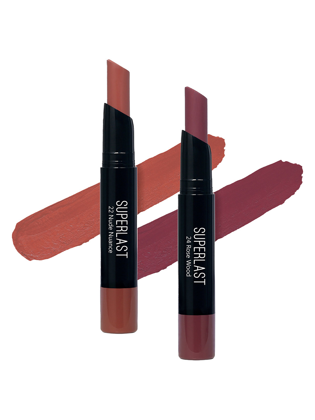 ME-ON Set of 2 Superlast Matte Lipstick - Shade 22 & 24
