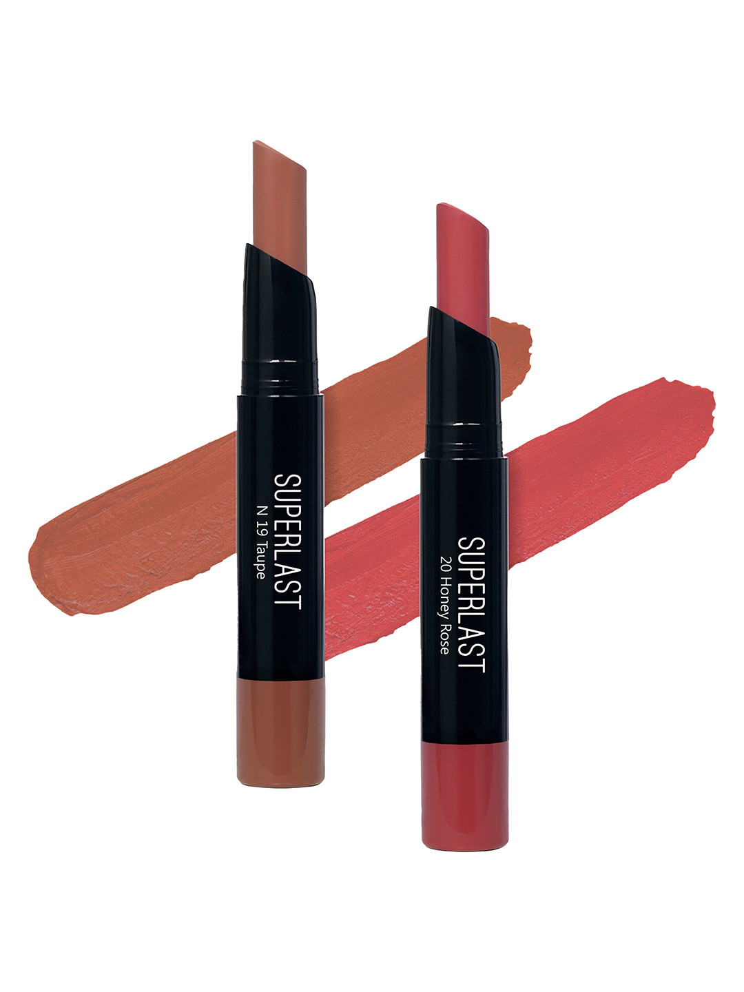 ME-ON Set of 2 Superlast Matte Lipstick - Shade 19 & 20