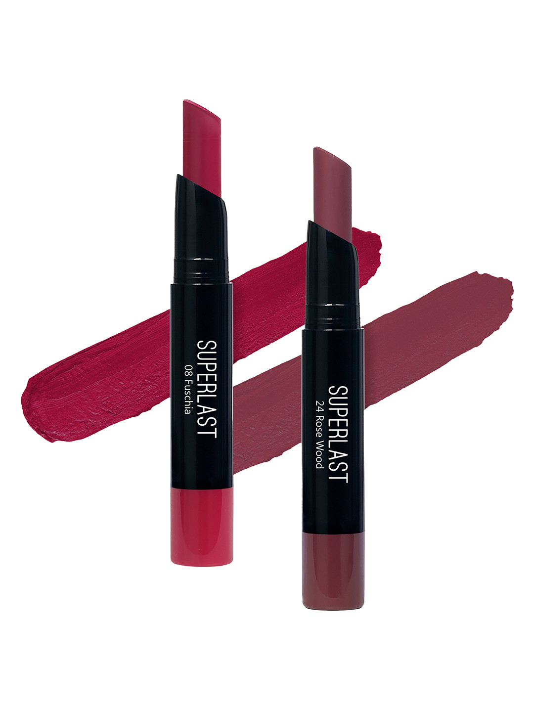 ME-ON Set of 2 Superlast Matte Lipstick - Shade 8 & 24