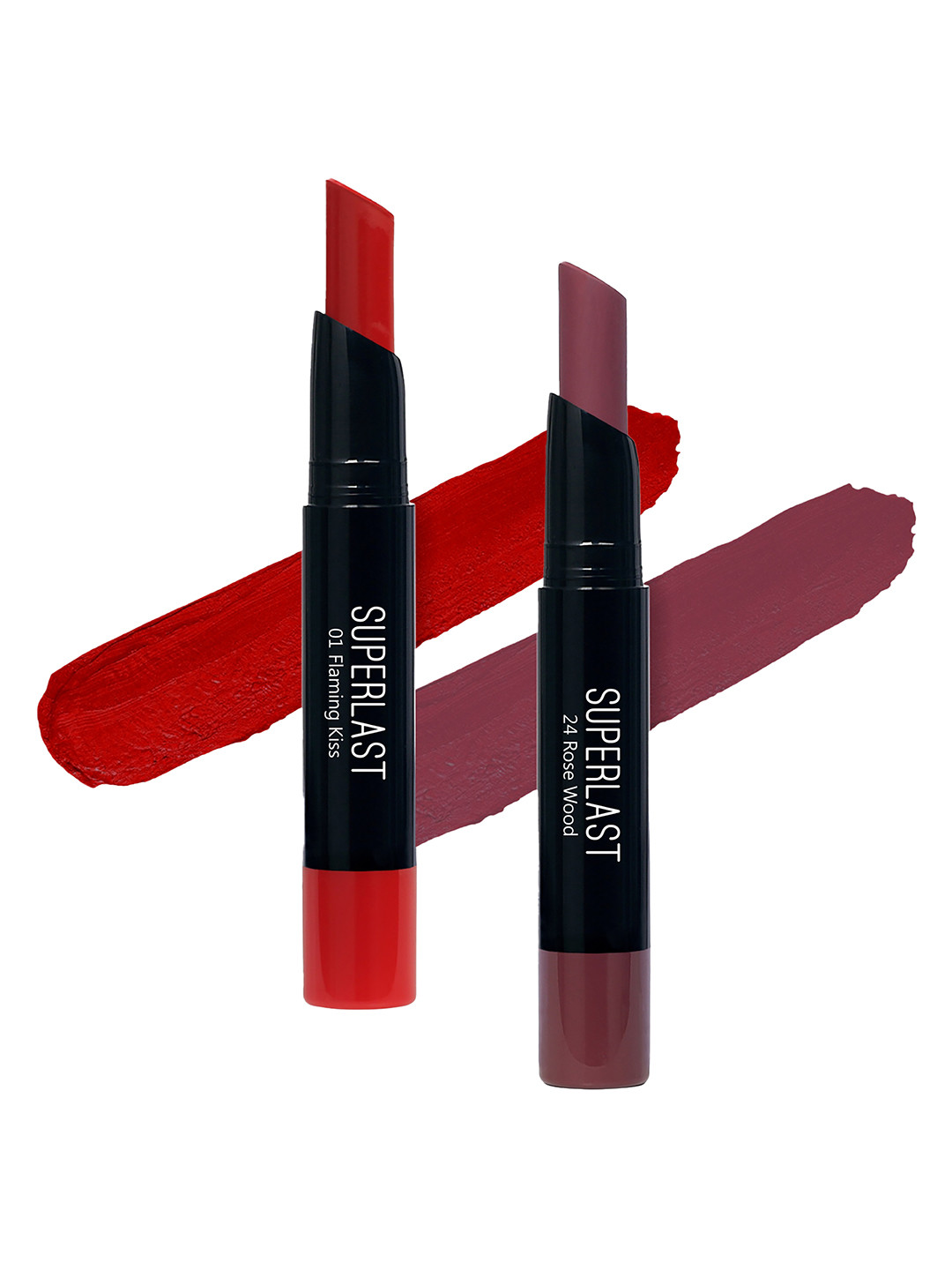 ME-ON Set of 2 Superlast Matte Lipstick - Shade 1 & 24