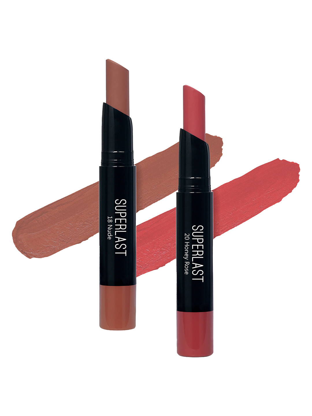 ME-ON Set of 2 Superlast Matte Lipstick - Shade 18 & 20