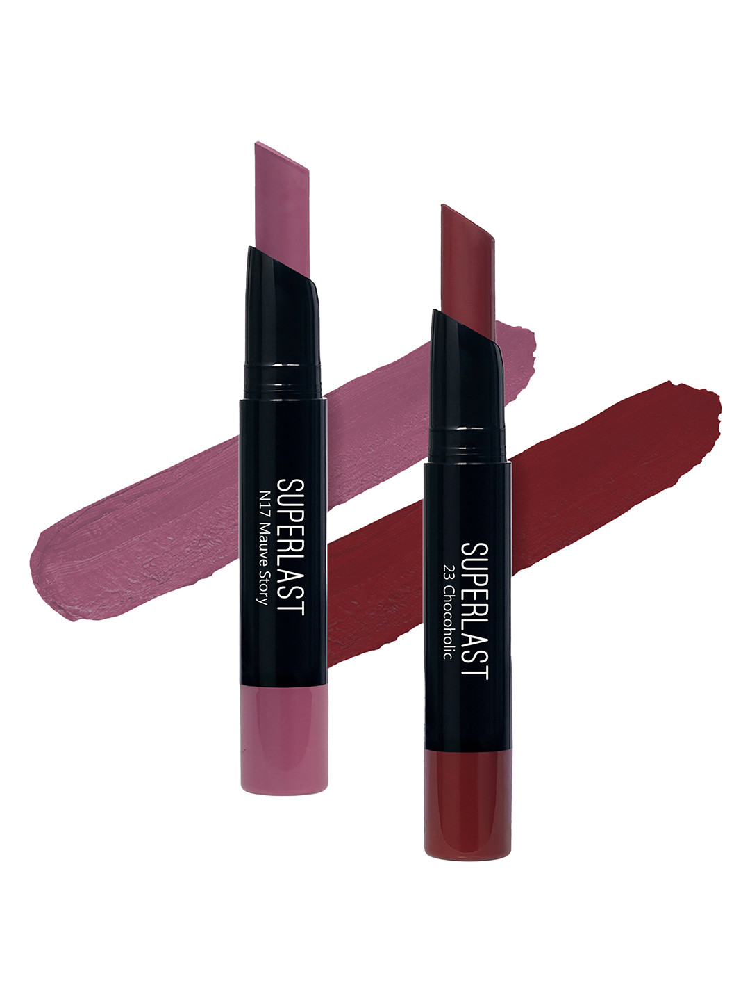 ME-ON Set of 2 Superlast Matte Lipstick - Shade 17 & 23